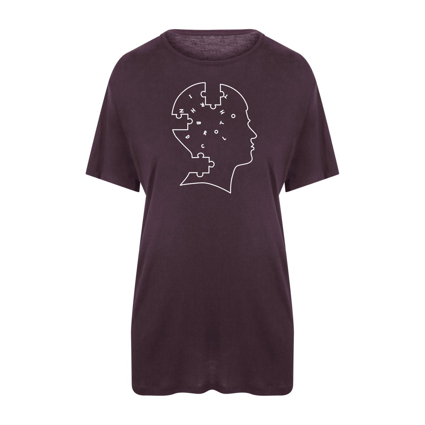 Pieces of Mind Recycled Tee - Mulberry image 0