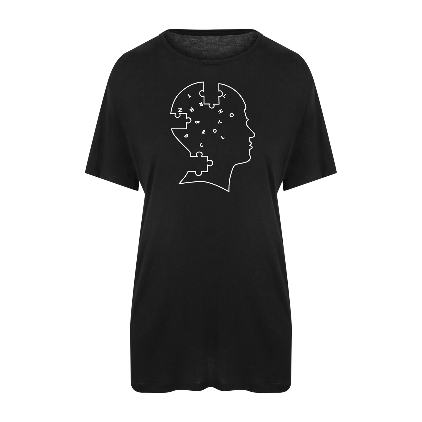 Pieces of Mind Recycled Tee - Black image 0
