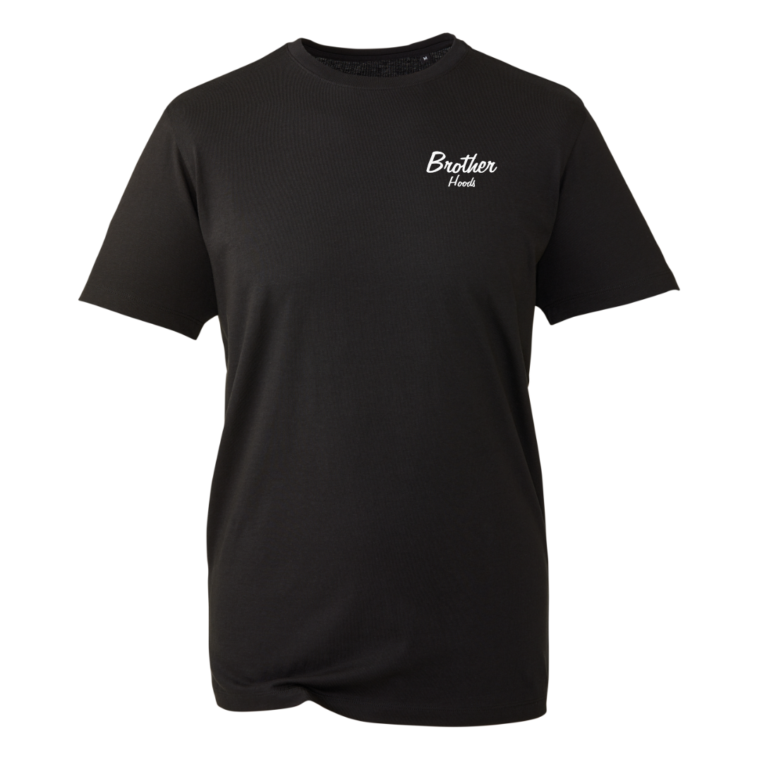 Pure Script Organic Tee - Black image 0
