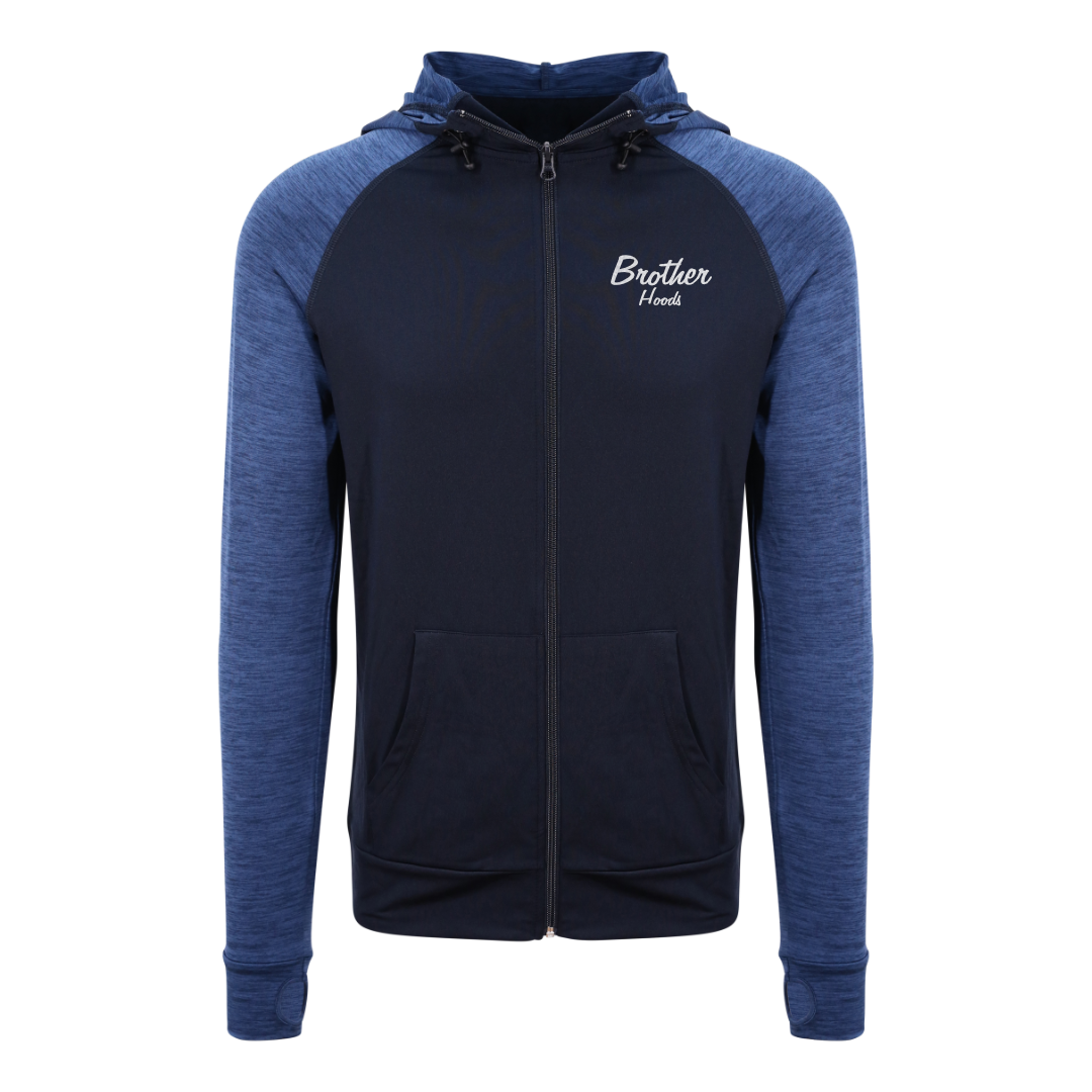 Pure Script Active Hoodie - Blue image 0