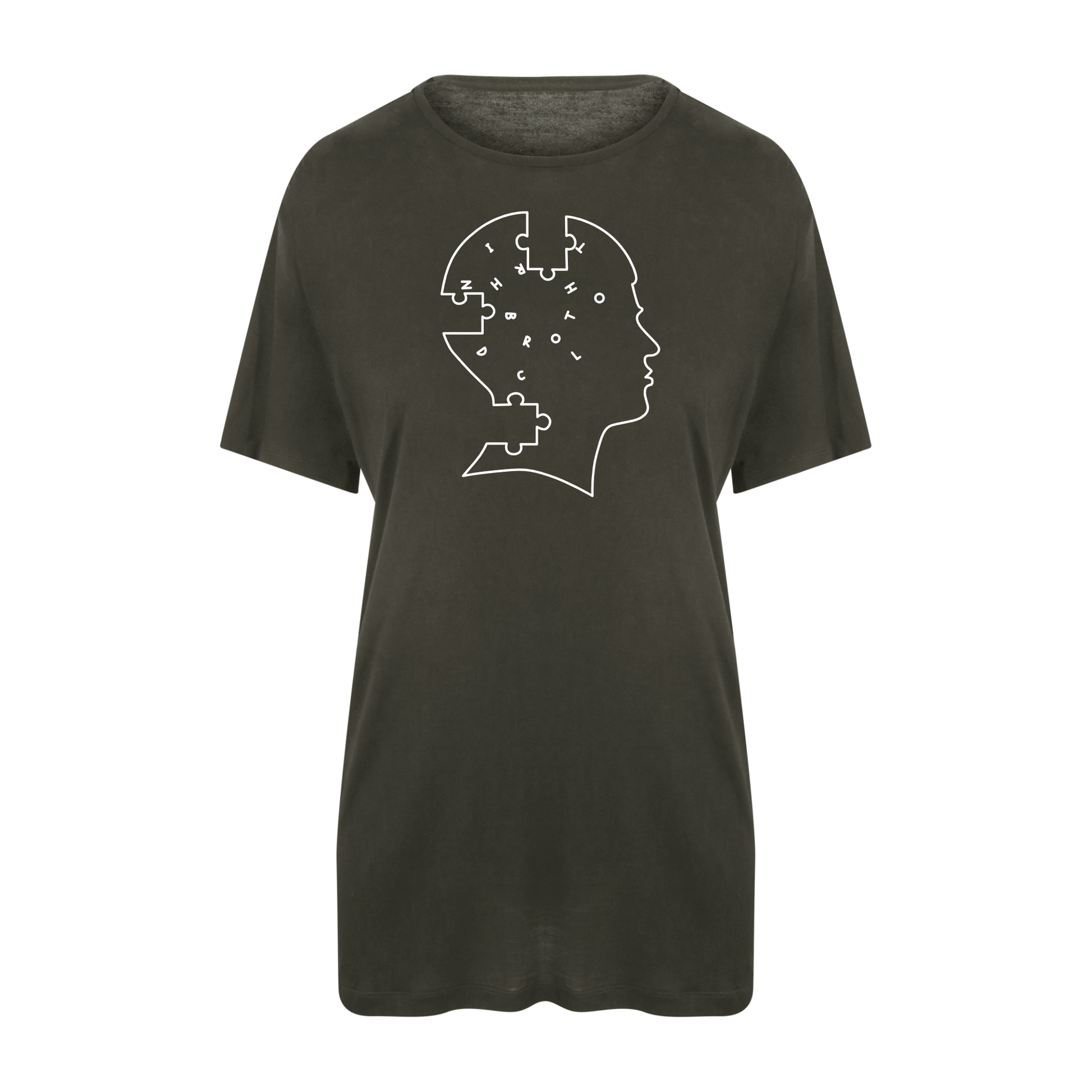 Pieces of Mind Recycled Tee - Fern Green image 0