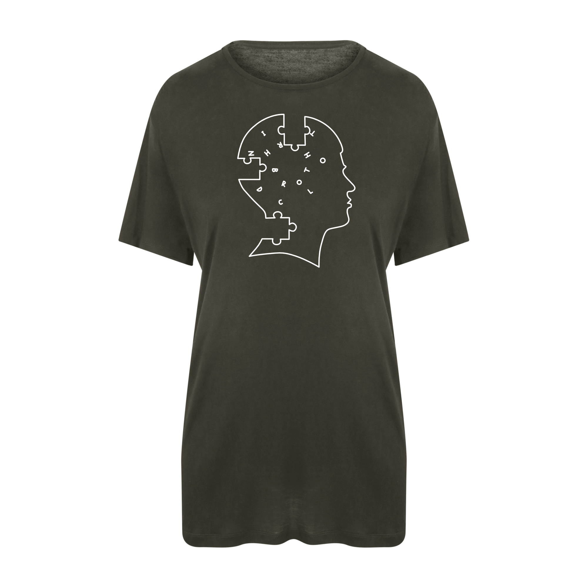 Pieces of Mind Recycled Tee - Fern Green image 0