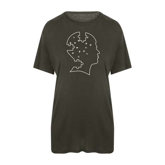Pieces of Mind Recycled Tee - Fern Green image 0
