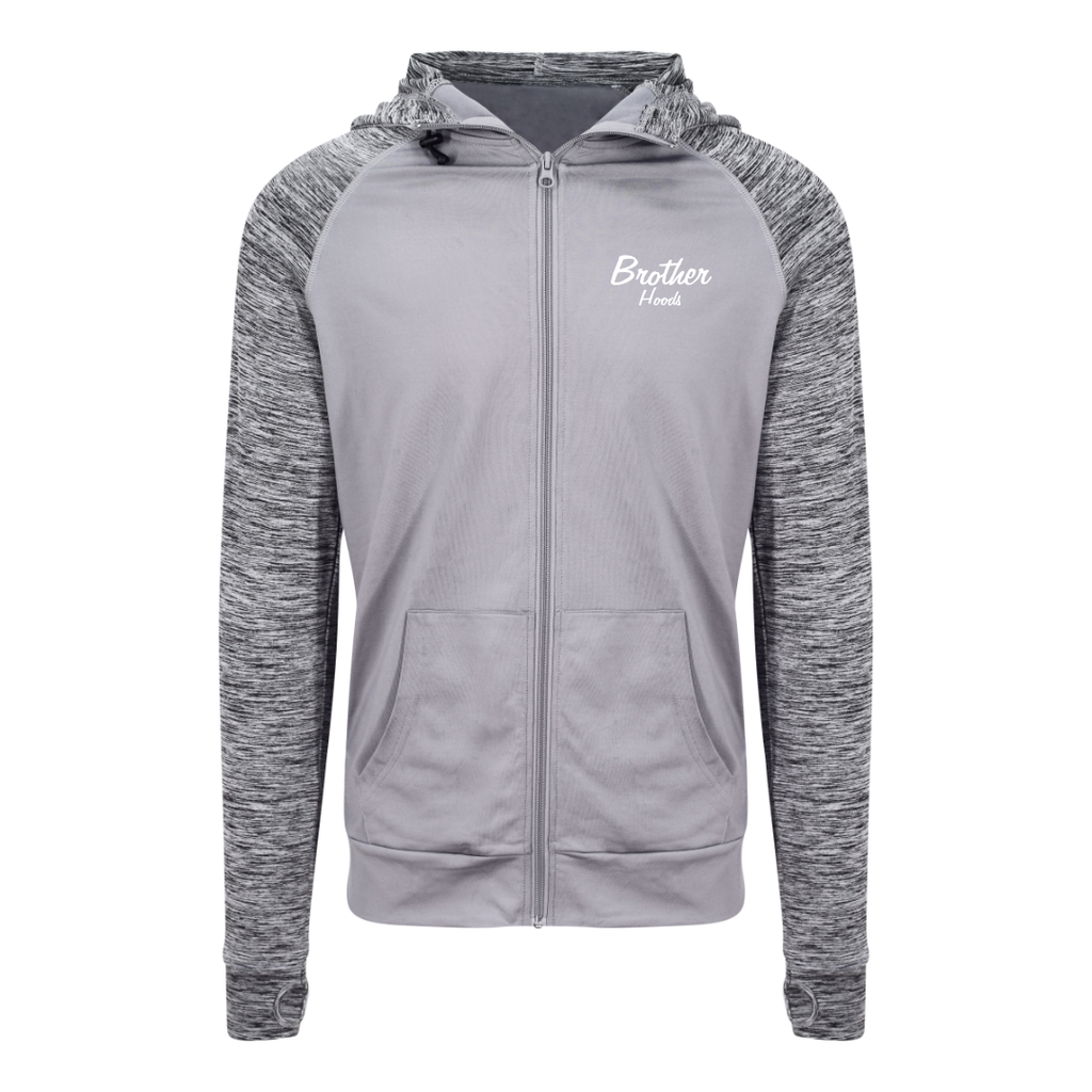 Pure Script Active Hoodie - Grey image 0