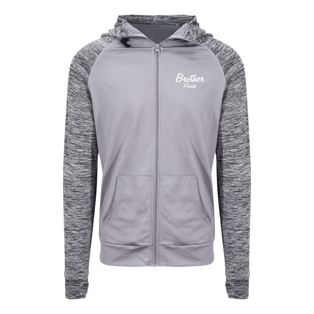 Pure Script Active Hoodie - Grey image 0