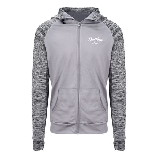 Pure Script Active Hoodie - Grey image 0