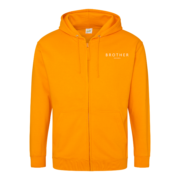 Casual - Zipped - Bold Script Hoodie image 0