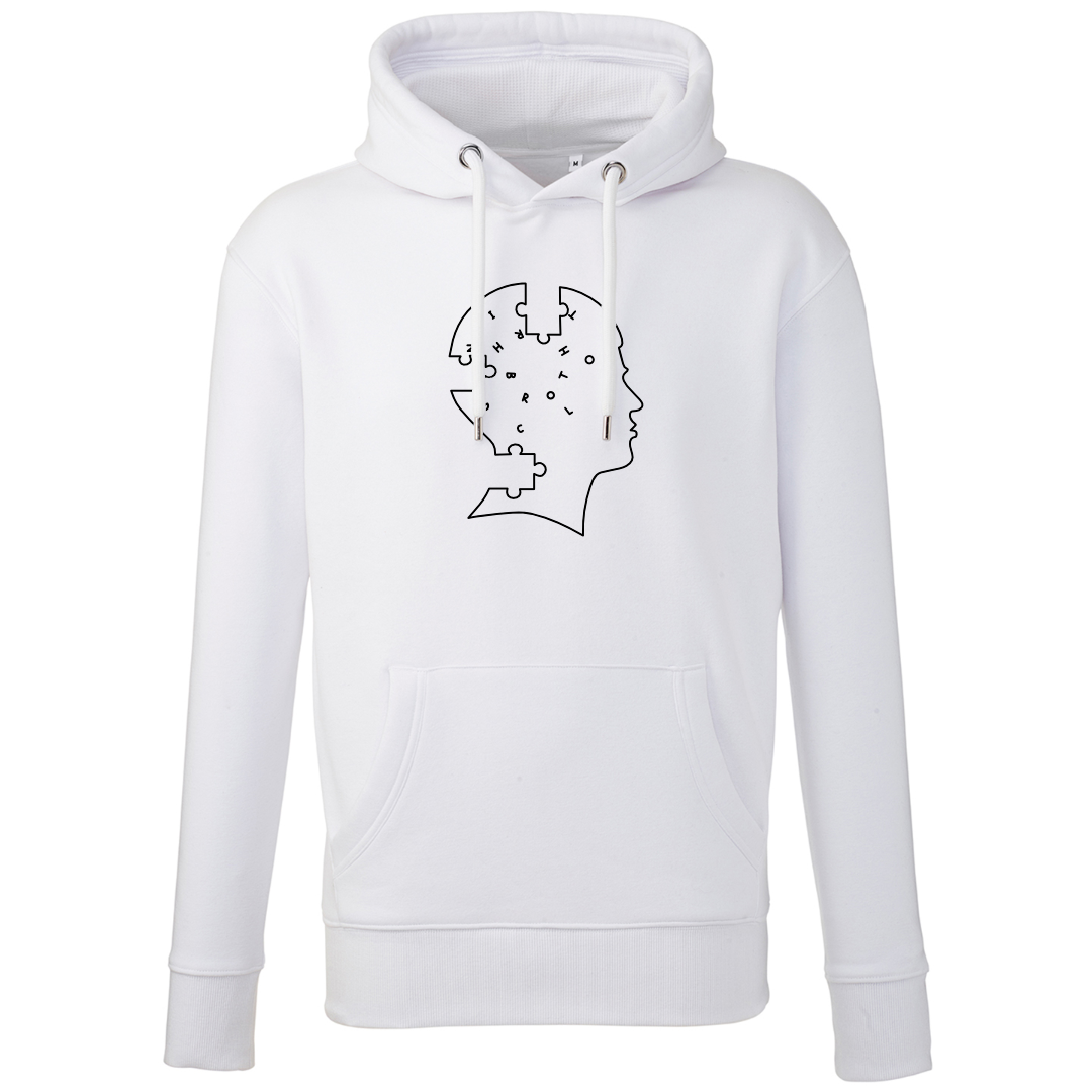 Pieces of Mind Premium Hoodie - White image 0