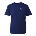 Pure Script Organic Tee - Navy image 0
