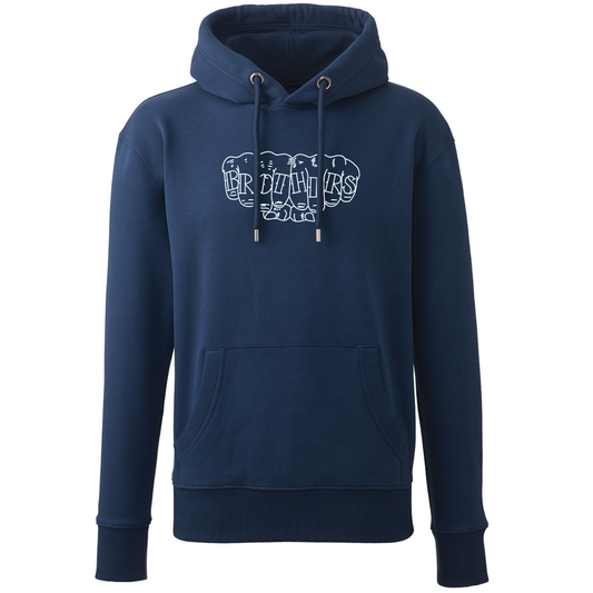 Fist Bump Premium Hoodie - Navy image 0