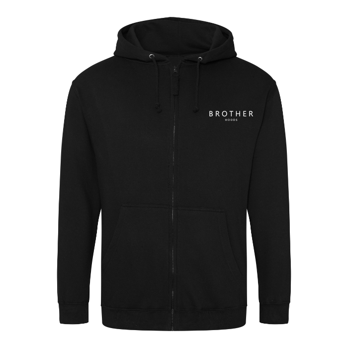 Casual - Zipped - Bold Script Hoodie image 2
