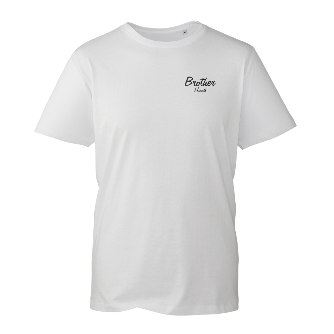 Pure Script Organic Tee - White image 0