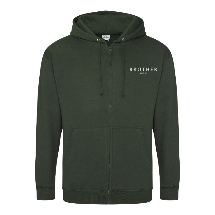 Casual - Zipped - Bold Script Hoodie image 4