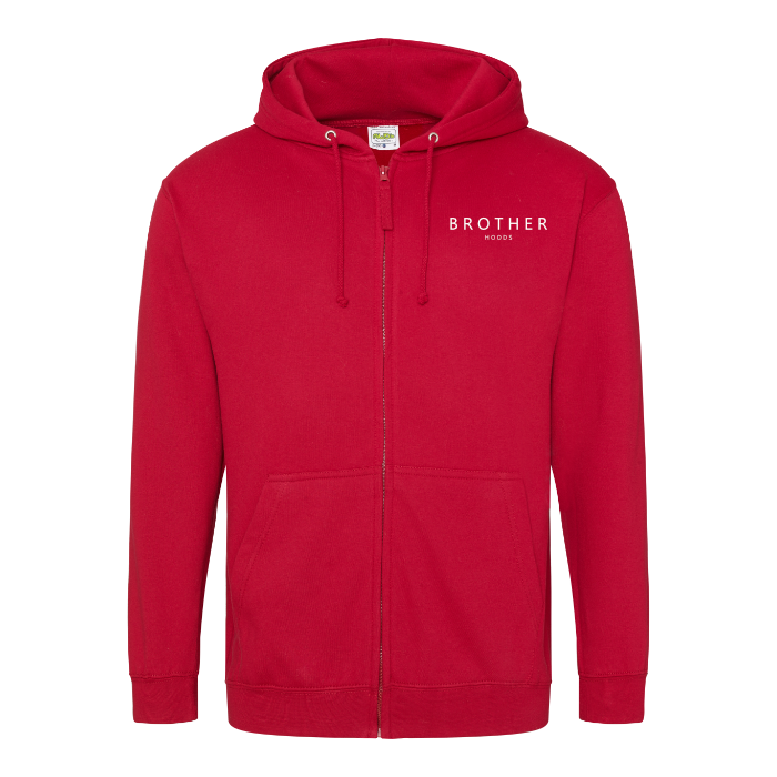 Casual - Zipped - Bold Script Hoodie image 12