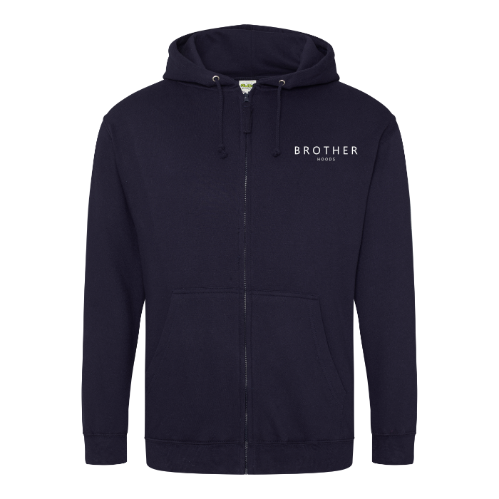 Casual - Zipped - Bold Script Hoodie image 6
