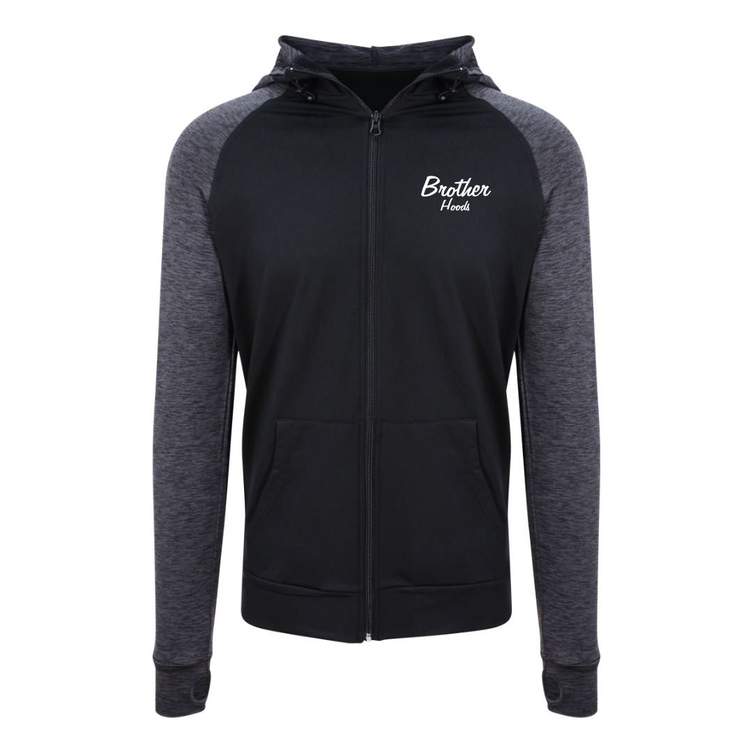 Pure Script Active Hoodie - Black image 0
