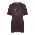 Pieces of Mind Recycled Tee - Mulberry image 0